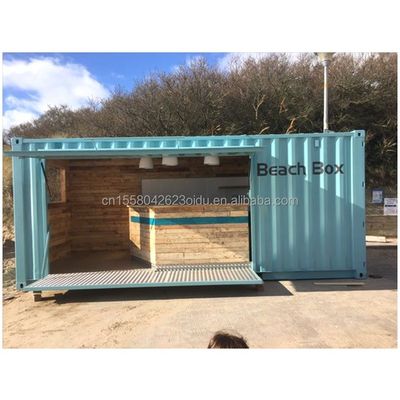 Bad Kleines Haus 2 Stockwerke Containerhaus mit vorgefertigten Modularhäusern und Fenstern aus Aluminiumlegierung