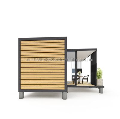 Modulare Containerhäuser Moderne Design-Stil mit Stahlrahmen Verzinktes Stahl biegen 180g
