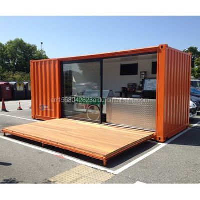 Bad Kleines Haus 2 Stockwerke Containerhaus mit vorgefertigten Modularhäusern und Fenstern aus Aluminiumlegierung