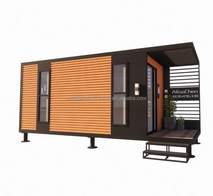 Verzinkte Stahlquadratrohren Hauptstruktur Containerhaus für Ferienhaus