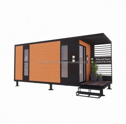 Verzinkte Stahlquadratrohren Hauptstruktur Containerhaus für Ferienhaus