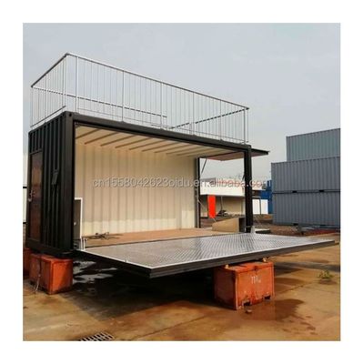 Bad Kleines Haus 2 Stockwerke Containerhaus mit vorgefertigten Modularhäusern und Fenstern aus Aluminiumlegierung