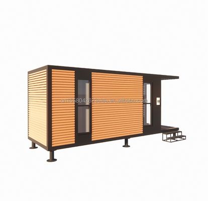Verzinkte Stahlquadratrohren Hauptstruktur Containerhaus für Ferienhaus