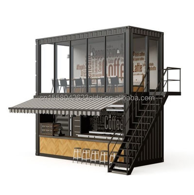 Hotelgeschäft Chinesischer Design Stil 20ft mehrfarbiger Garten Container Haus für die Anpassung