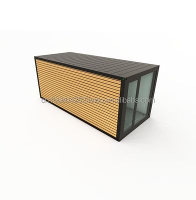 Holzfußboden Villa Container Portable Assembly 20 Fuß Modular Flat Pack Stahl mobilen Prefab Haus für chinesische Villa