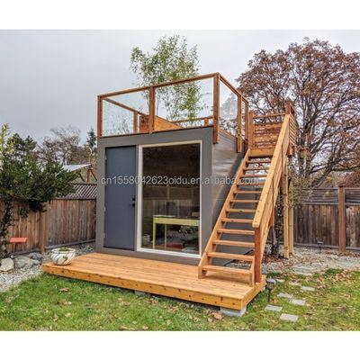Hotel Vorgefertigtes Gartenhaus aus Holz mit modernem Design und galvanisiertem Stahl