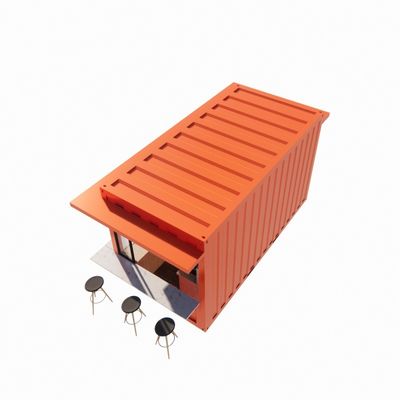 Modulare vorgefertigte Containerbar 2023 Top Design Wand 50/75/100mm Welle Sandwich Panel Bad
