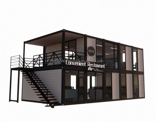 Containerhäuser Wand 50/75/100mm Welle Sandwich-Panel Klappbare Erweiterbare Prefab Haus Villa