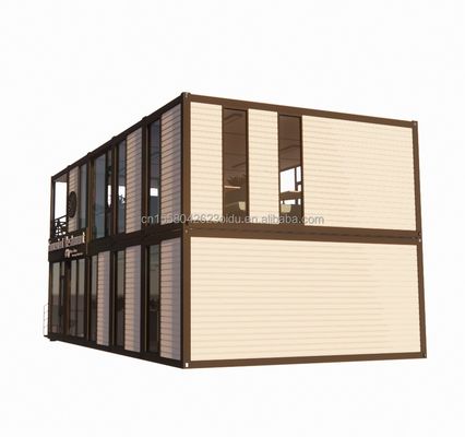 Containerhäuser Wand 50/75/100mm Welle Sandwich-Panel Klappbare Erweiterbare Prefab Haus Villa