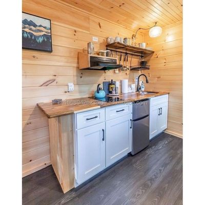 Long Beach Container Bar mit zwei Geschichten Pop-up Design und Hotel Thema in 20ft oder 40ft