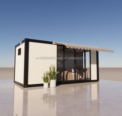 Hotel Unterkunft 20ft vorgefertigtes freistehendes Haus mit galvanisiertem Stahl biegen 180g und anpassbares Design