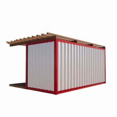 Modernes Design Containerhäuser 20ft Container Vorgefertigte Geschäfte