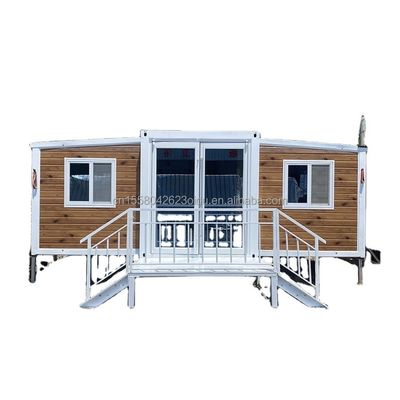 Aluminium-Legierungsfenster 20Ft Erweiterbare vorgefertigte Villa Hurrikansicher portable mobile Luxuswohnung für Luxusleben