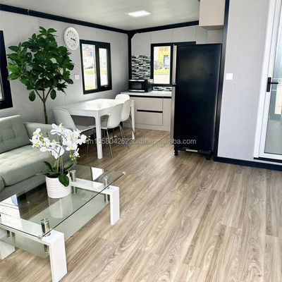Moderne 40Ft 20Ft Vorgefertigte Oma Wohnung Schnellbau 1 2 3 Schlafzimmer Erweiterbarer mobiler Container Zuhause Vorgefertigte Schifffahrt Portable