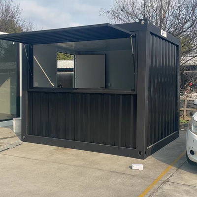 Stahlkonstruktionsrahmen Schweiß moderner Design Stil 20ft Einfaches und luxuriöses Gartenhaus Flat Packaging Montiert Container Mobilhaus