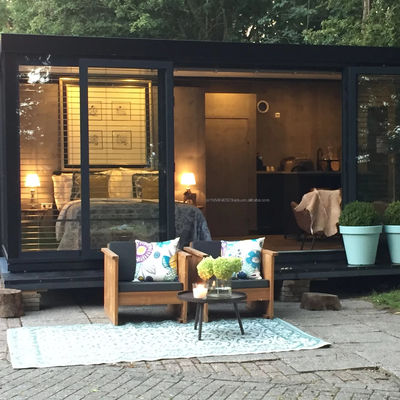 2 Schlafzimmer Erweiterbares Containerhaus Vorgefertigtes Modulares Kleinhaus aus Stahl für den Außenbereich in kundenspezifischer Farbe und Größe von 20 oder 40 Fuß