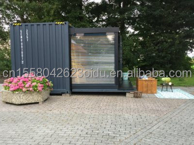 2 Schlafzimmer Erweiterbares Containerhaus Vorgefertigtes Modulares Kleinhaus aus Stahl für den Außenbereich in kundenspezifischer Farbe und Größe von 20 oder 40 Fuß