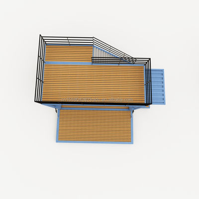 20 Fuß Luxus vorgefertigtes, erweiterbares Containerhaus, fertig gefertigt, Flat Pack Villa mit individueller Farbe und Versandkosten
