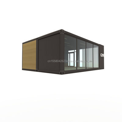 20ft Deluxe-Vorgefertigtes Zimmer Vorgefertigter Container-Villa mit Wand 50/75/100mm Welle Sandwich-Panel