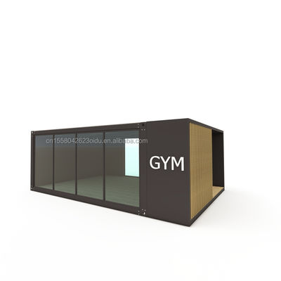 20ft Deluxe-Vorgefertigtes Zimmer Vorgefertigter Container-Villa mit Wand 50/75/100mm Welle Sandwich-Panel