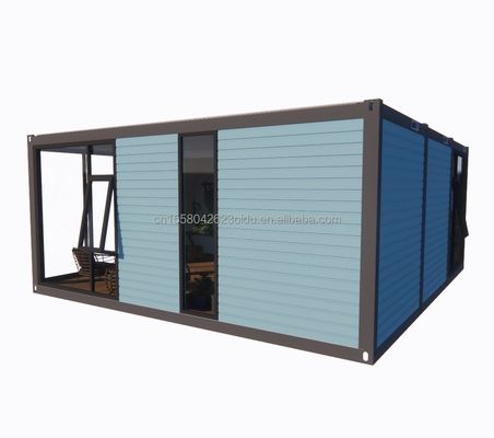 20ft Schnellbau Prefab Hotelhaus Modulares Klappcontainerhaus für Camping und Klappgarten