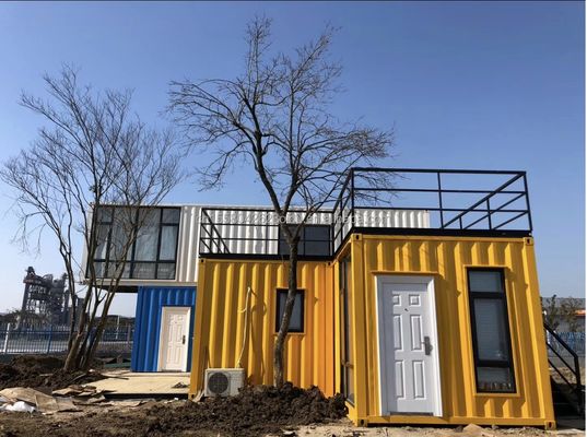 20ft Schnellbau Prefab Hotelhaus Modulares Klappcontainerhaus für Camping und Klappgarten