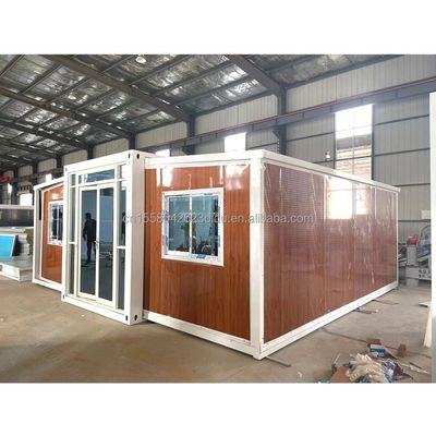 Aluminiumlegierte Fenster Modernes Design 40ft 20ft Bewegliches Prefab Containerhaus Erweiterbares und Klappbares Stahl für den Außenbereich
