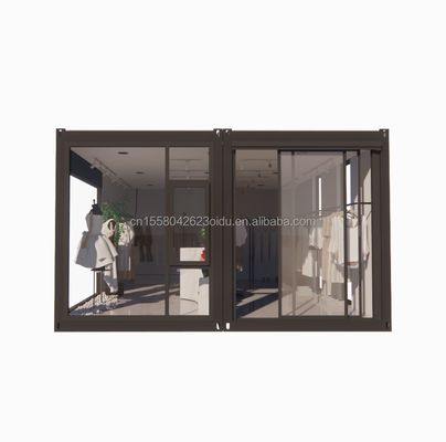 Wand 100mm Welle Sandwich Panel Hotel Container Store Anpassbar Flachverpackung Schnelle Installation Vorgefertigtes Haus