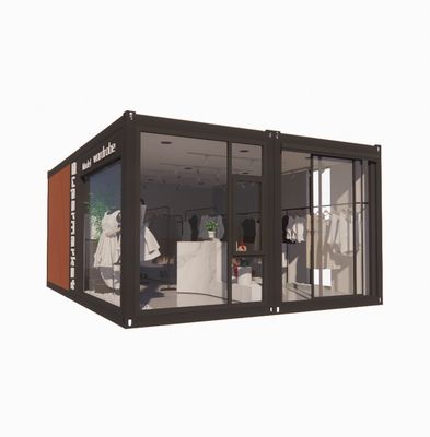 Wand 100mm Welle Sandwich Panel Hotel Container Store Anpassbar Flachverpackung Schnelle Installation Vorgefertigtes Haus