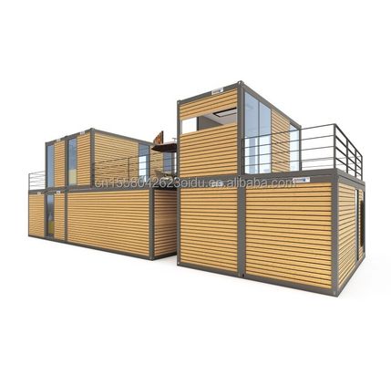 Modernes Design 20ft oder 40ft Food Bar Cafe Supermarkt Laden Container Laden Anpassbares Flat Paket Vorgefertigtes Haus