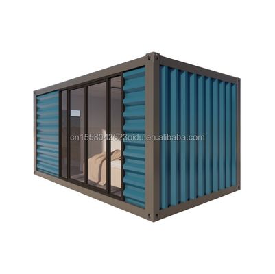 Hotel montiert Flat-Package 20ft Container Mobilhaus Rahmen Sandwich Panel und Luxus vorgefertigtes Haus mit Rabatt