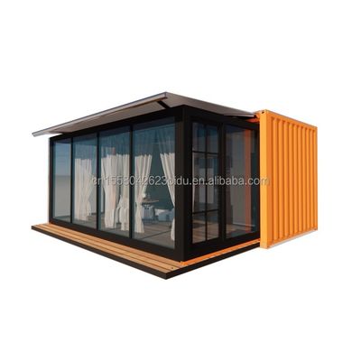 Wand 50/75/100mm Wellen Sandwich Panel Luxus Modular Portable Vorgefertigtes Containerhaus mit Toilette Modernes Hoteldesign