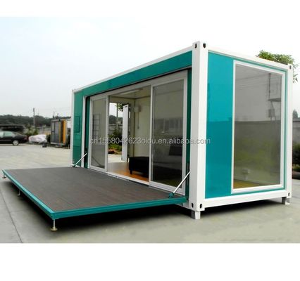 Holz 2 3 4 5 Schlafzimmer vorgefertigte Villa kundenspezifisches Farbdesign 20ft 40ft wasserdicht vorgefertigt erweiterbares Containerhaus