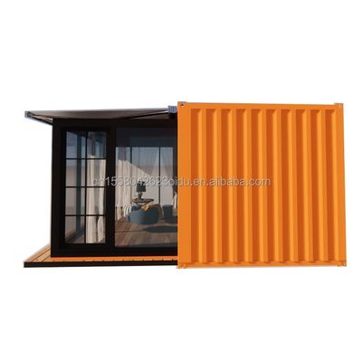 Wand 50/75/100mm Wellen Sandwich Panel Luxus Modular Portable Vorgefertigtes Containerhaus mit Toilette Modernes Hoteldesign