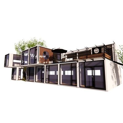 Container Mobilhaus Schulcafeteria Flachverpackung mit individueller Farbe und Gestaltung
