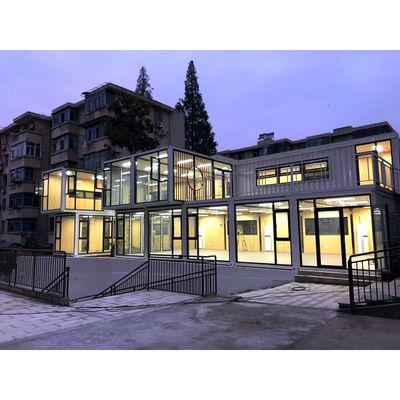 Container Mobilhaus Schulcafeteria Flachverpackung mit individueller Farbe und Gestaltung
