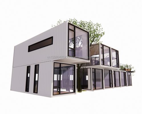Container Mobilhaus Schulcafeteria Flachverpackung mit individueller Farbe und Gestaltung