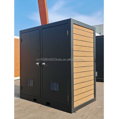 Wand 50/75/100mm Welle Sandwich Panel 20ft oder 40ft Luxus portable Duschkabine für Haus oder Wohnung Badezimmer Toilette