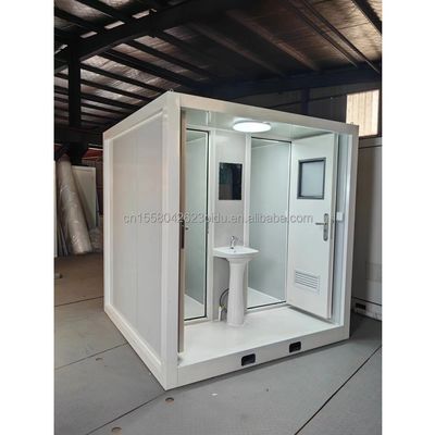 Wand 50/75/100mm Welle Sandwich Panel 20ft oder 40ft Luxus portable Duschkabine für Haus oder Wohnung Badezimmer Toilette