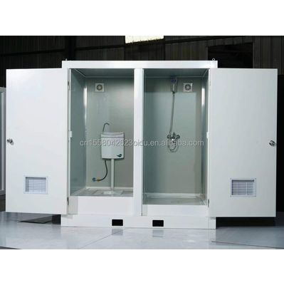 Wand 50/75/100mm Welle Sandwich Panel 20ft oder 40ft Luxus portable Duschkabine für Haus oder Wohnung Badezimmer Toilette