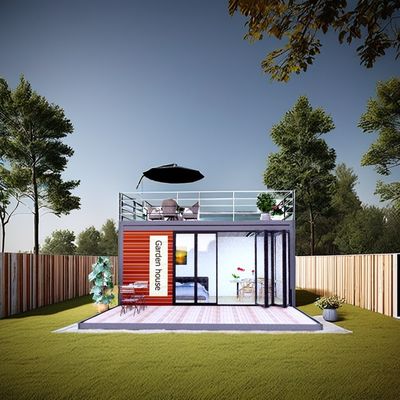 Luxus-Containerhäuser Moderne Vorhergebaute Wohnungen Villen und Holzhütten