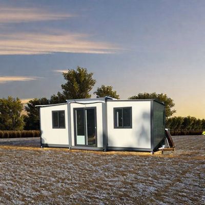 40 FT Modern Design Vorgefertigte Häuser Außenklappbares Containerhaus mit Sandwich-Panel und Fenstern aus Aluminiumlegierung