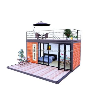 Luxus-Containerhäuser Moderne Vorhergebaute Wohnungen Villen und Holzhütten