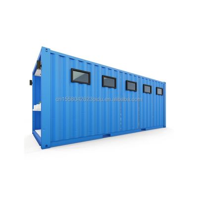 Modernes Design Flat Pack Container für die Öffentlichkeit in 20ft Mobile Trailer Badezimmer Camping und jenseits Ihrer Vorstellungskraft