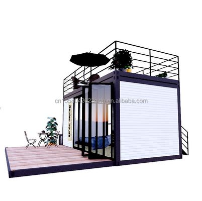 Luxus-Containerhäuser Moderne Vorhergebaute Wohnungen Villen und Holzhütten