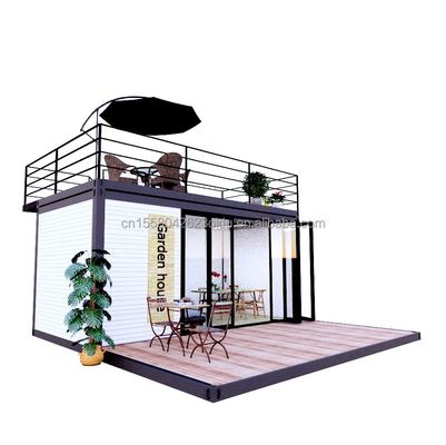 Luxus-Containerhäuser Moderne Vorhergebaute Wohnungen Villen und Holzhütten
