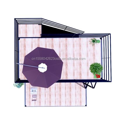 Luxus-Containerhäuser Moderne Vorhergebaute Wohnungen Villen und Holzhütten