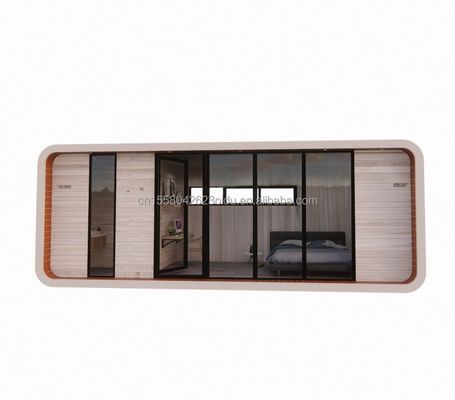 Modifizierter Container 20ft Luxus-Prefab Holzhaus mit Küche Bad und Container Raum Schnelle Installation