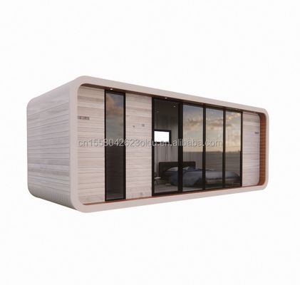 Modifizierter Container 20ft Luxus-Prefab Holzhaus mit Küche Bad und Container Raum Schnelle Installation
