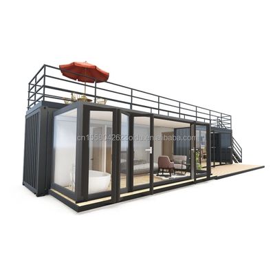 EU-CSC-zertifizierte moderne Wohnvorhergestellte Stahlkonstruktion für Paare in einem Container